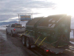 OMH ProScreen USA Road Trip - entering Wyoming